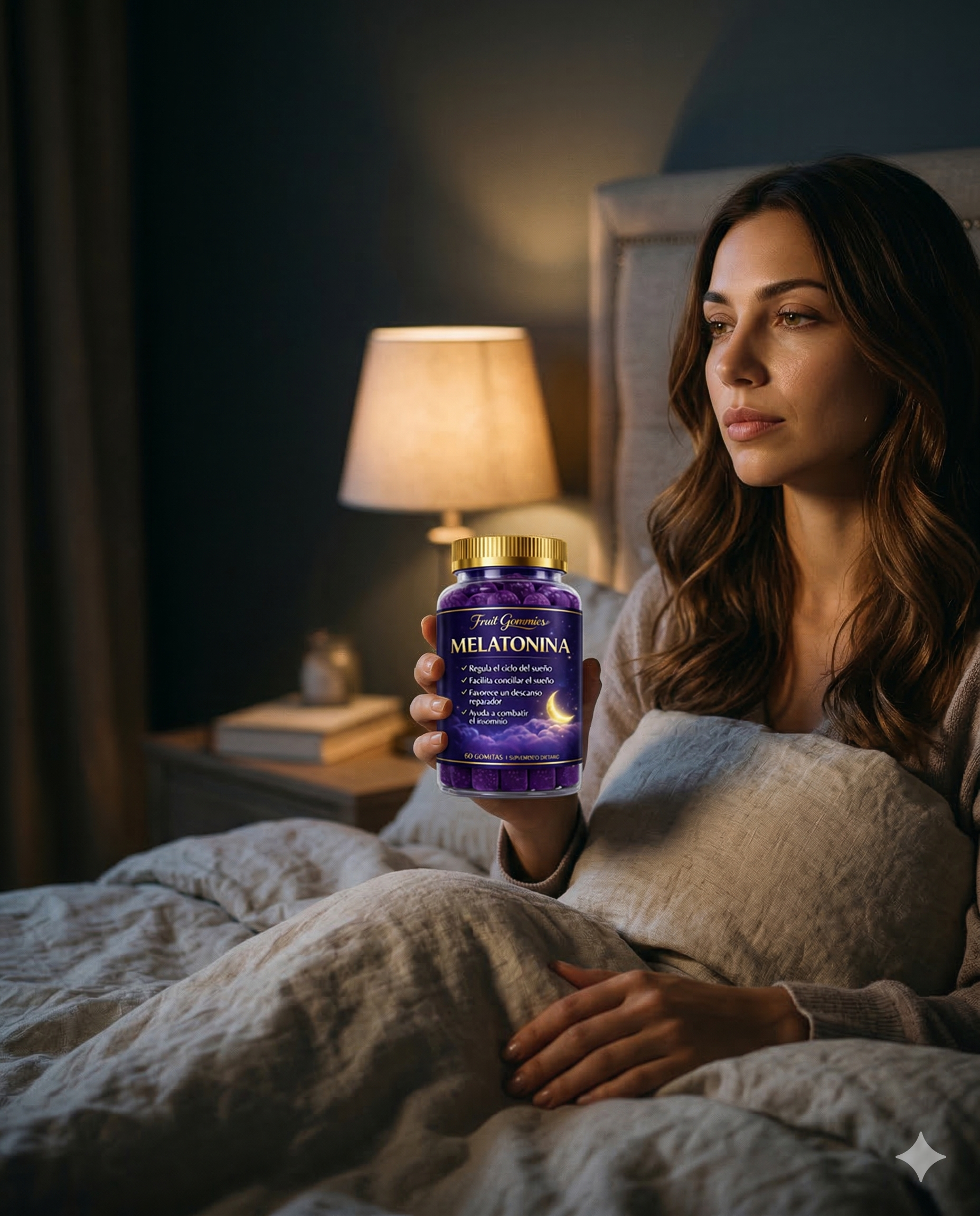Gomitas de Melatonina — Duerme en menos de 30 minutos