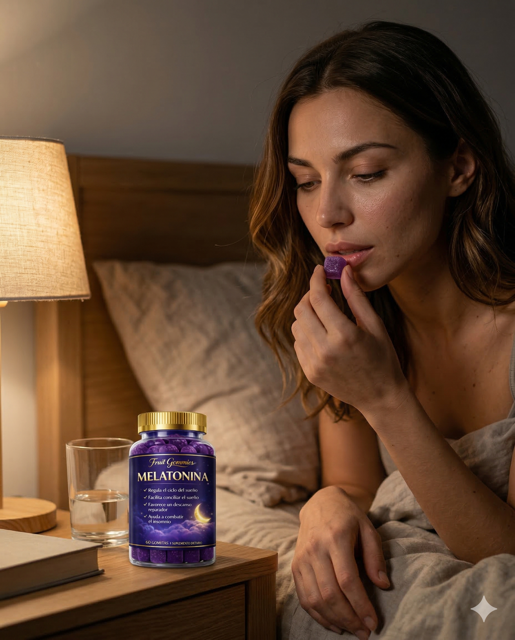 Gomitas de Melatonina — Duerme en menos de 30 minutos
