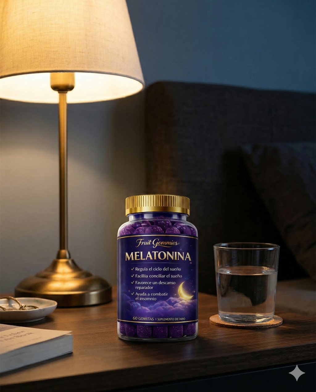 Gomitas de Melatonina — Duerme en menos de 30 minutos