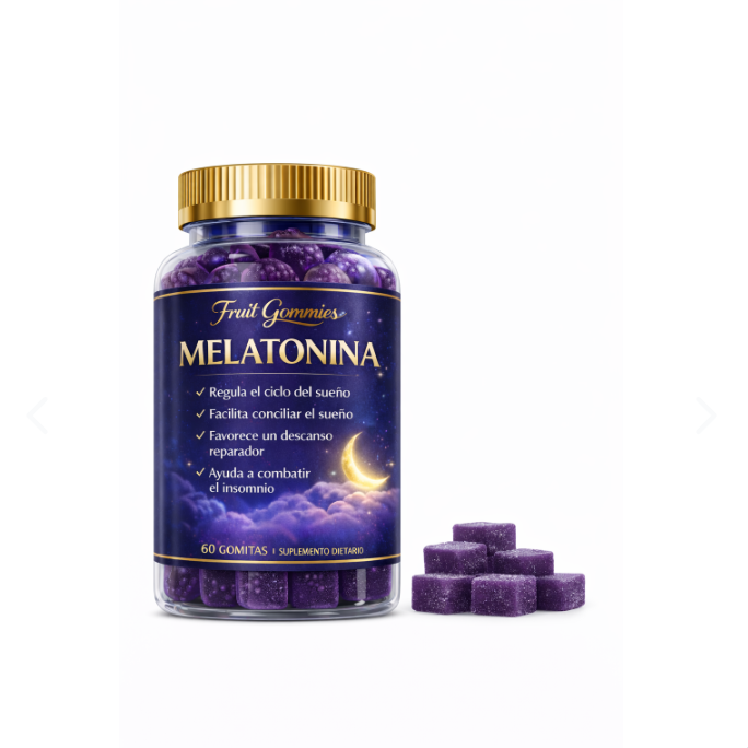 Gomitas de Melatonina — Duerme en menos de 30 minutos